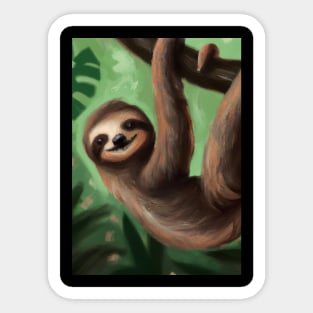 Baby Sloth Sticker